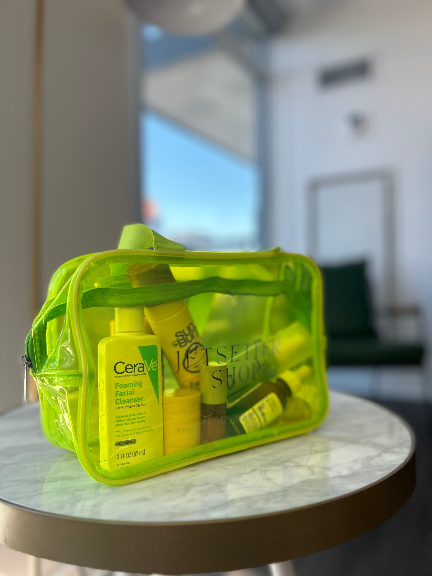 Neon Resort Cosmetic Bag